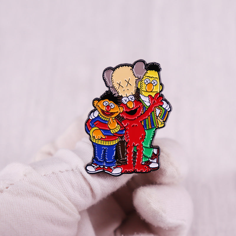 Creative Cartoon Badges